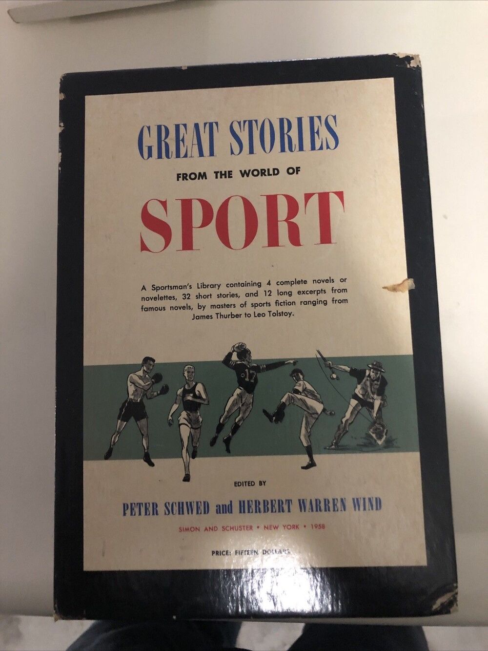 Vintage Great Stories From the World of Sport Three Volume Set 1958 Collectible